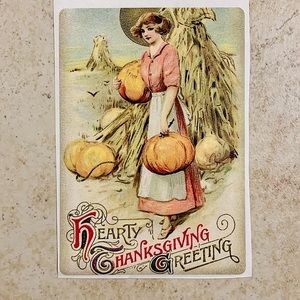 6/$12 🎃 Vintage Halloween Postcard Sticker